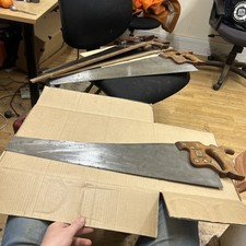 Vintage Hand Saw Henry Disston