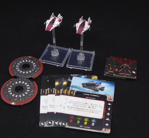 Rebel wings for x - rebel, a-wings