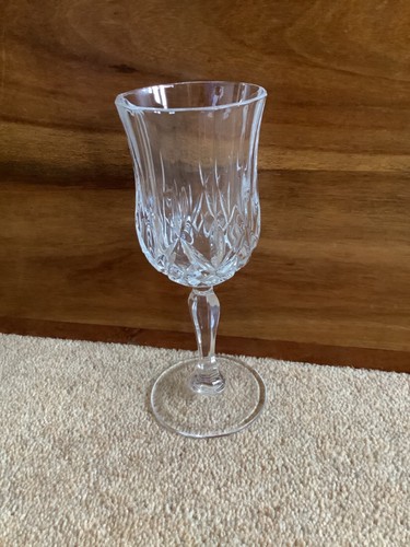 Wine glass probably cristal - glass,