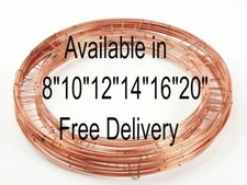 Flat Wire Rings 8" 10" 12" 14" 16" 20"  Wreath Making Frame Christmas Decoration