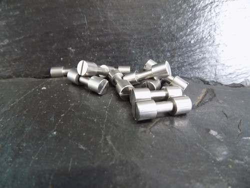 Pair stainless corby rivets - pair,