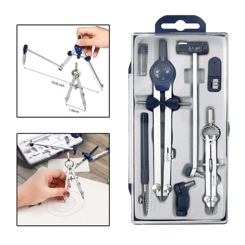 7pcs precision metal compass - 7pcs,
