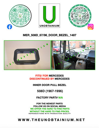 Fits for mercedes - mercedes, 508d