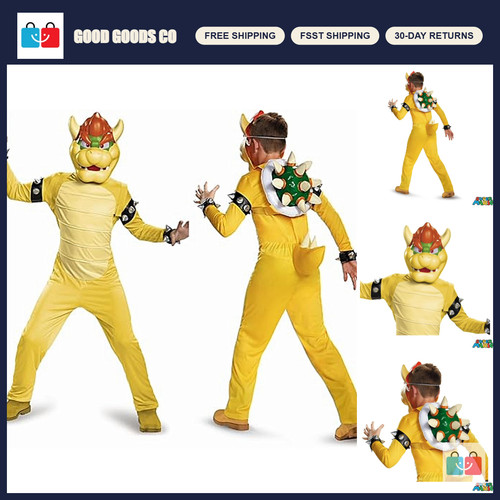 Kids bowser costume - bowser,