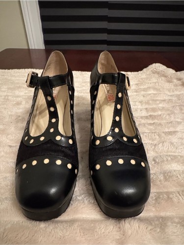 Clarks orla kiely - kiely, black
