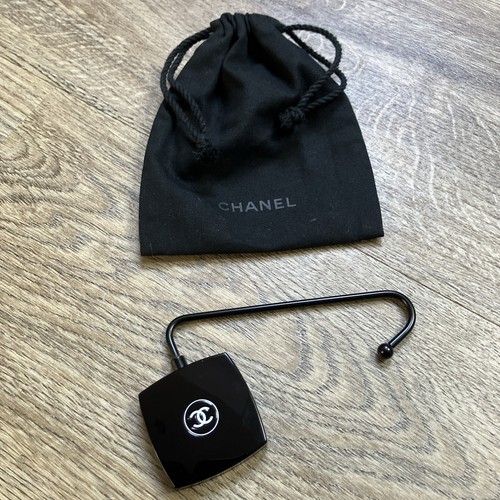 Authentic chanel black handbag - black,