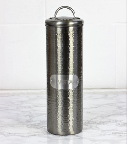 Pasta tin 29cm hammered - tin,