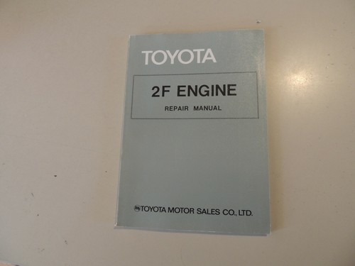 Repair manual engine 4230cc - engine, 2f