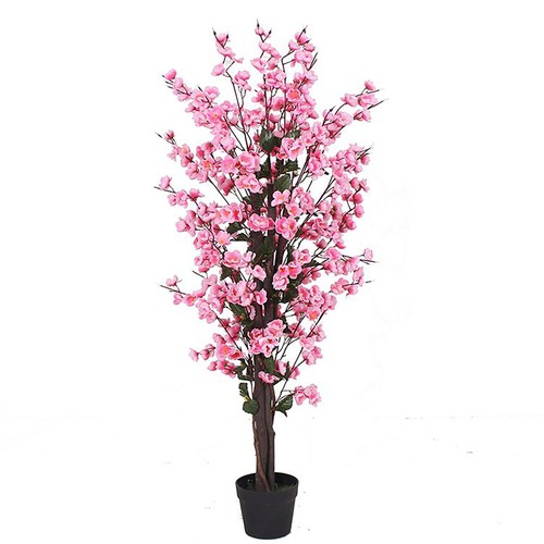 Artificial pink blossom tree - pink,