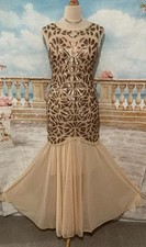 Gatsby Maxi Evening Dress 14 M