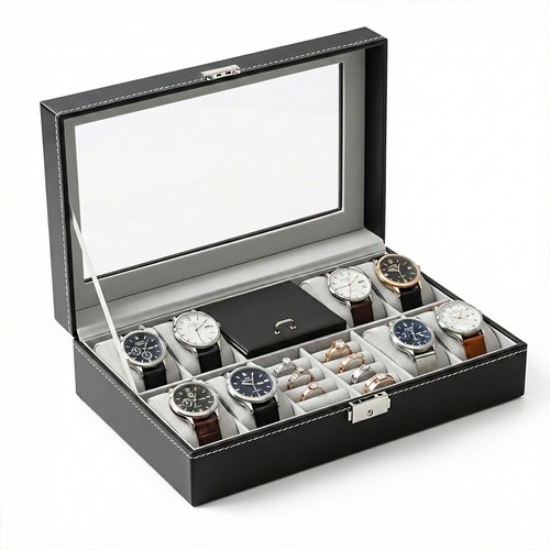 Watch box tier solid - box, 1/2-tier