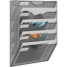UK 5 Tier Wall Mounted File