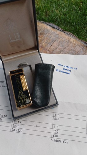 Dunhill rollagas serviced - dunhill, serviced,