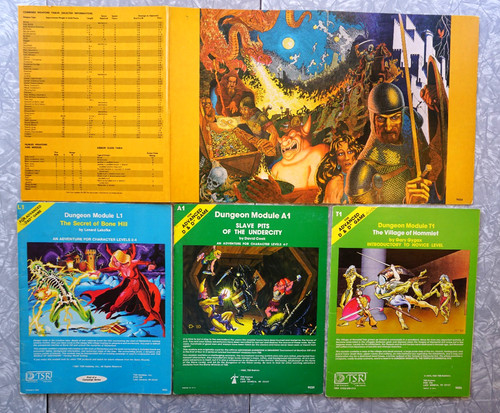 Module lot a1 t1 - ad&d, l1
