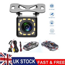 12 LED 170° Rear View Camera Reversing Parking Cam Car Night Vision Waterproof