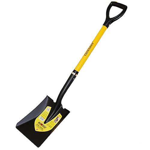 Square steel shovel heavy duty - heavy,