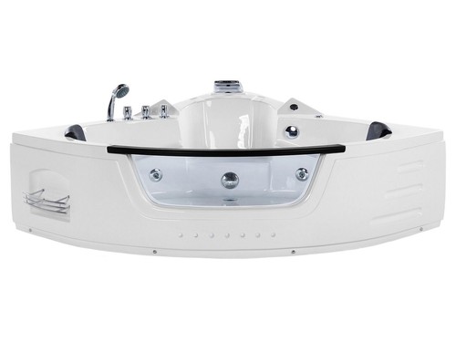 Whirlpool corner bath - with, led