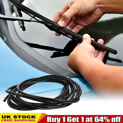 Black rubber windscreen - 2m,