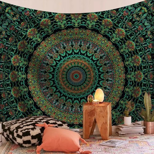 Indian mandala tapestry - indian,