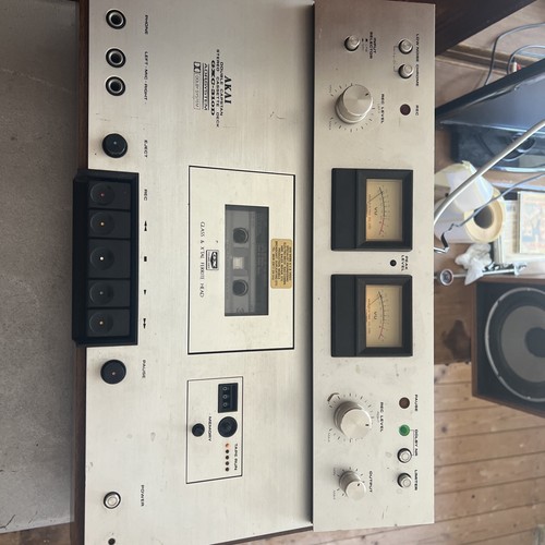 Akai double capstan - double, stereo