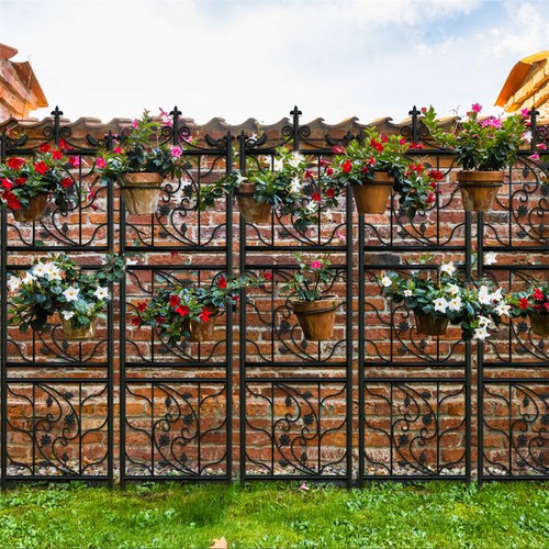 Extra tall metal pipe garden - 2,