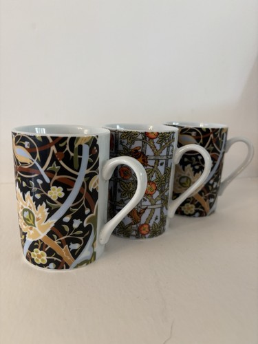 Waterside china coffee mugs - 3x,