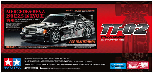 Tamiya mercedes benz 190 e - tamiya, mercedes-benz