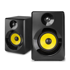 Vonyx SMN50B Home Studio Speakers Pair - 140W Active Monitor System