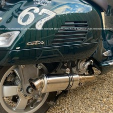 Vespa GTS GTV 125 250 300 Exhaust System Silencer Slip On Can Link Pipe 