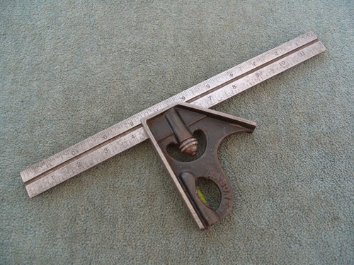 Steel combination square - combination,