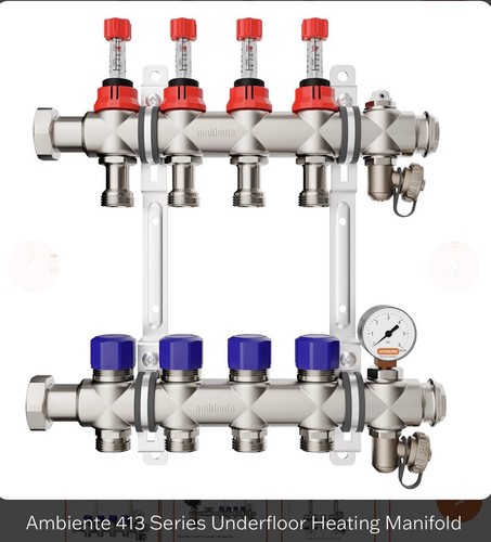 Ambient ufh port manifold - ufh,