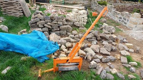 Block splitter paving - block,