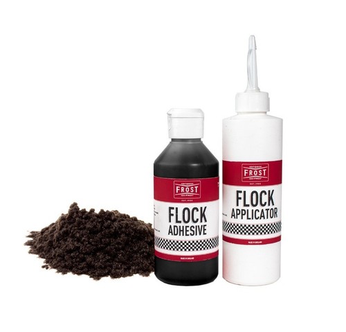 Black flocking kit 250ml - black,
