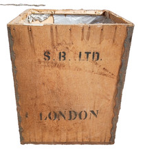 Vintage Old Tea Trunk Chest