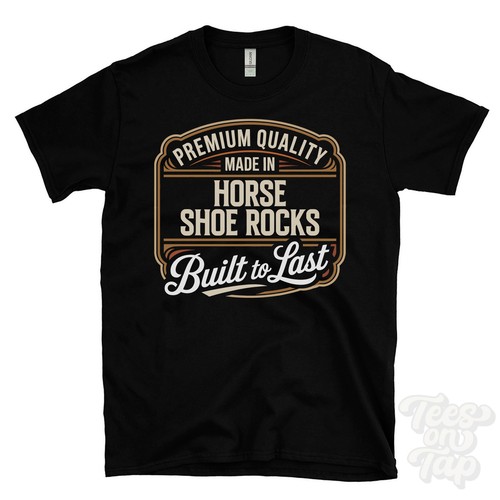Made horse shoe rocks - horse,
