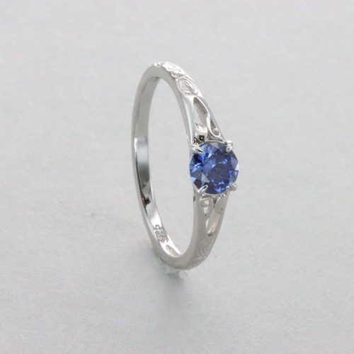Round circle blue - /, tanzanite