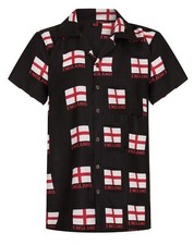 England Shirt Mens Hawaiian