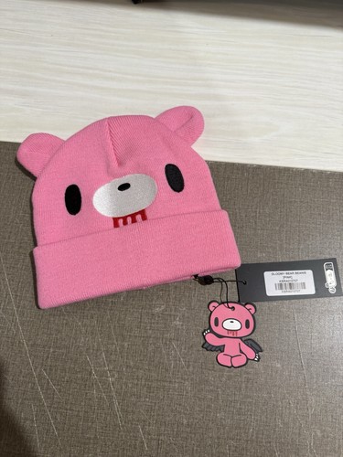 Killstar gloomy bear pink knit - bear,