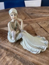 Juliana Broadway Belles "Suzie" Lady Figurine. Collectable 10cm