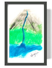 Guajardo Art Volcano 9X6 Paper