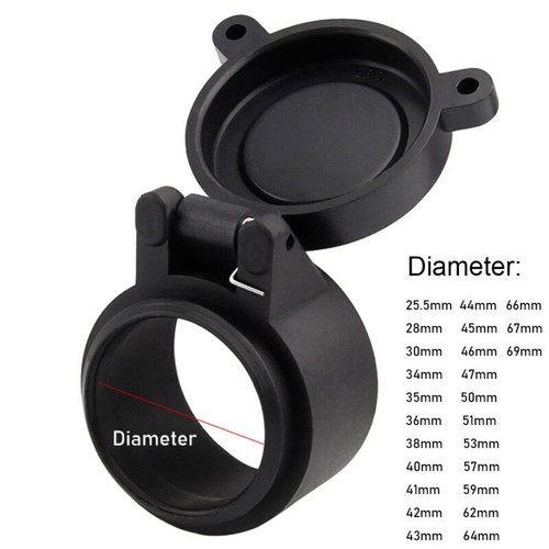 Black rifle scope - scope, lens