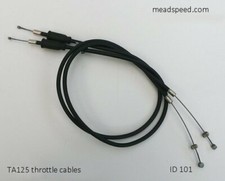 400-26312-01, Yamaha TA125 Throttle Cables, TA125 Throttle Cables, TA125 Cables