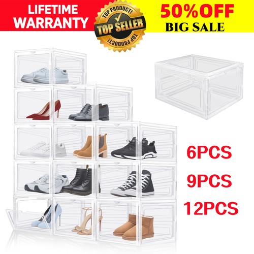 Stackable clear shoe - 6-12,