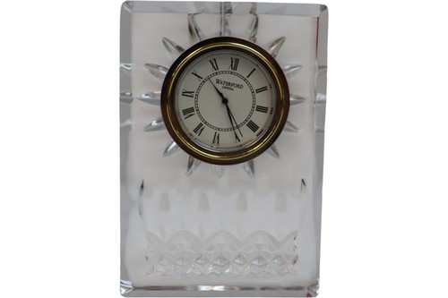 Waterford crystal desk clock - waterford,