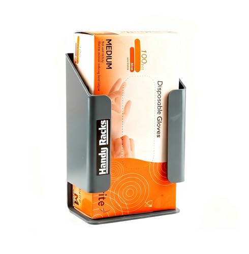Wall mounted glove box - mounted, holder