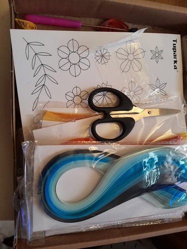 Paper quilling set - paper,