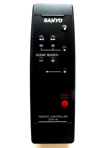 Sanyo camcorder remote control - sanyo,
