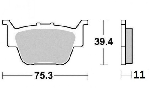 Honda 420 trx factor brake - honda,