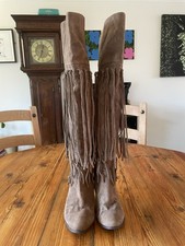 River Island Tasseled Brown