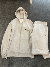 Men’s Lacoste   Grey Tracksuit ( Mint Condition)